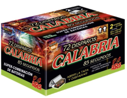 1 Batería Calabria 72 Trets