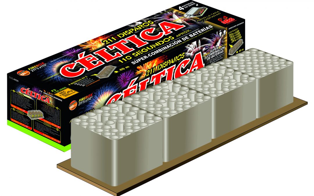 1 Bateria Céltica 211 Disparos