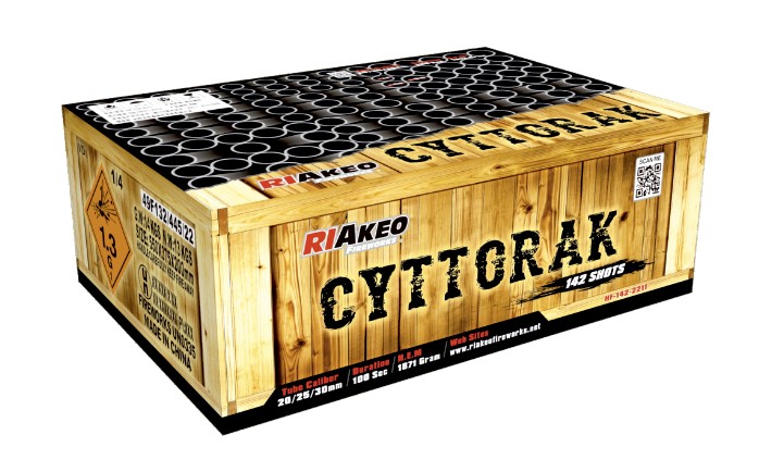 1 Batería Riakeo Cyttorak 142 Disparos