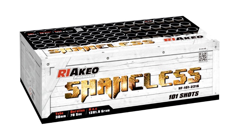 1 Batería Riakeo Shameless 101 Disparos