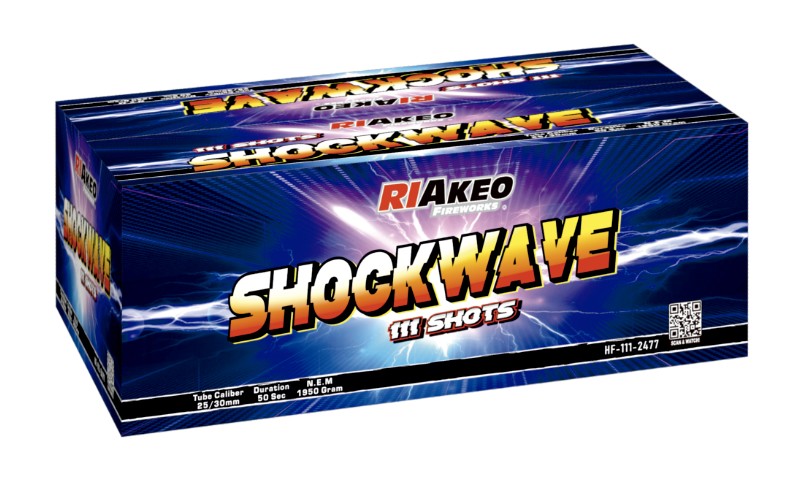 1 Batería Riakeo Shockwave 111 Disparos
