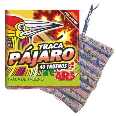 1 Traca Pájaro De 40 Petardos