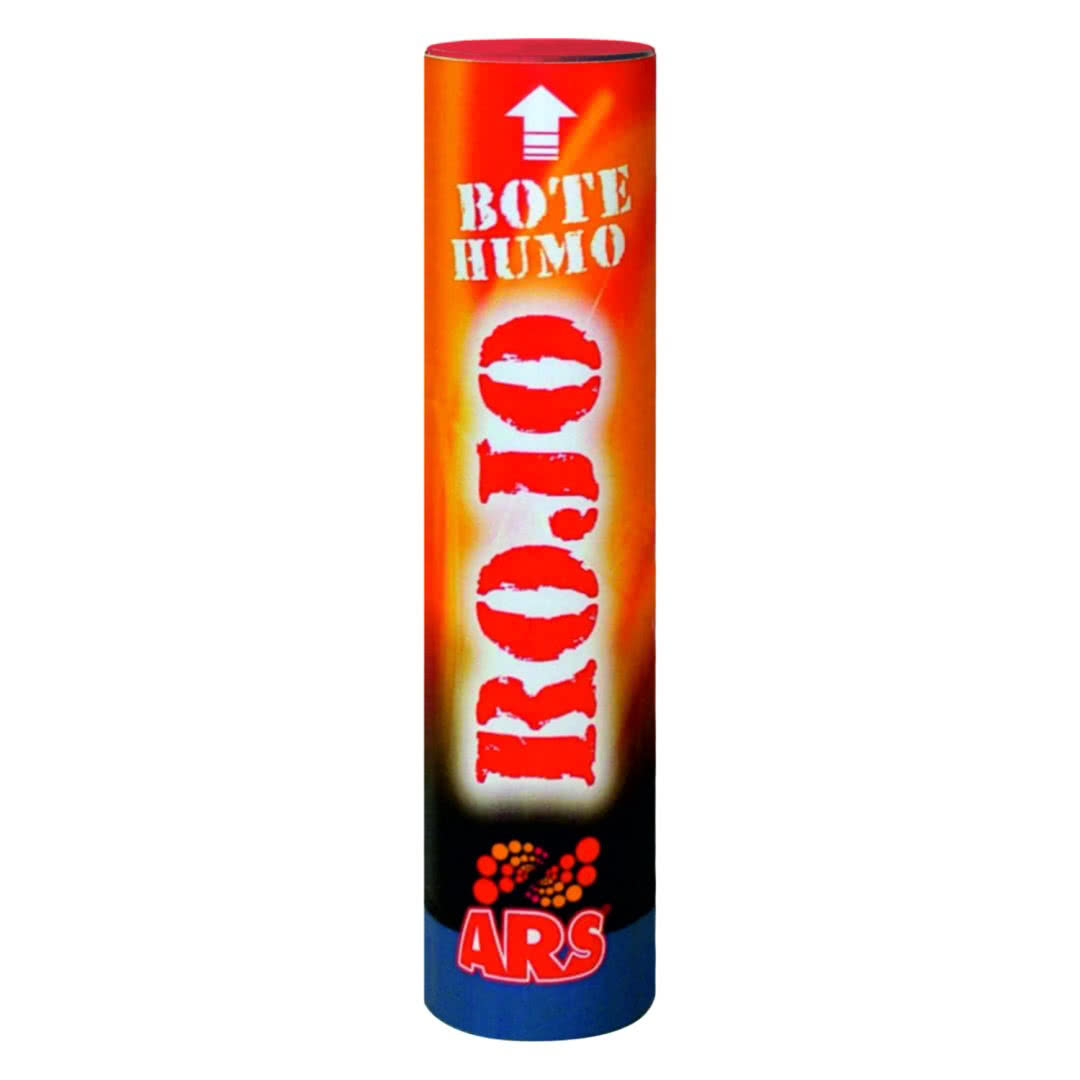 1 Bote De Humo Rojo